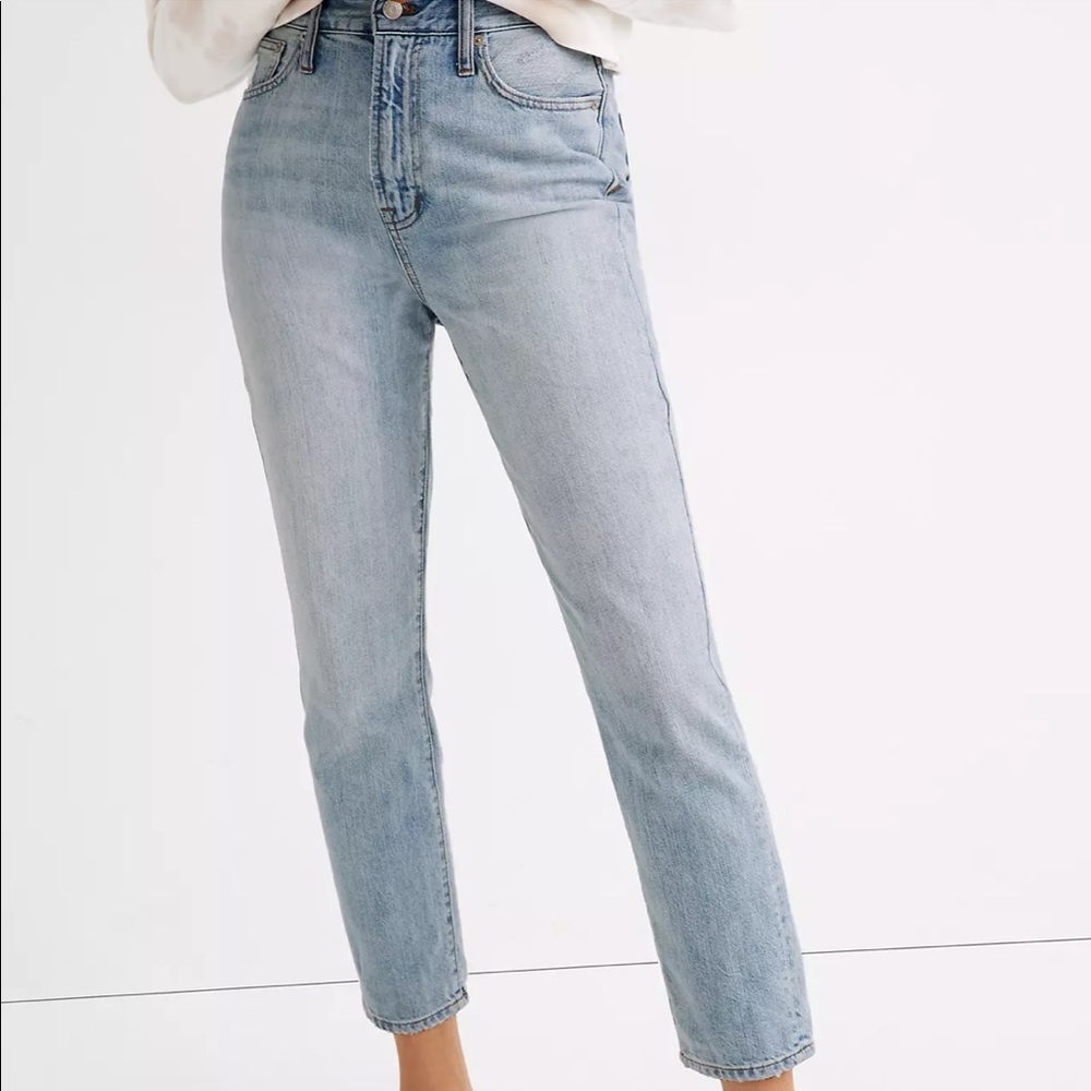 Madewell Curvy Perfect Vintage Jean in Fitzgerald Wash